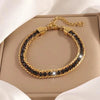 Black Glowline Chain Bracelet