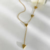Heart multiple Charm necklace