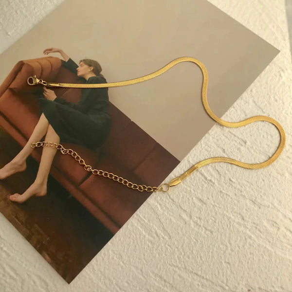 Serpent Gold Chain