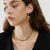 Golden Heart Drop Hoop Earring