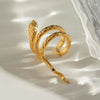 Gold Snake Ear Cuff