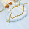 Signature Layered Gold Necklace-Raviva.