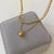 Double Layer Bead Necklace