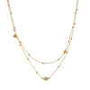 Evil Eye Double Layer Necklace
