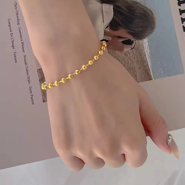 Golden Beadline Bracelet
