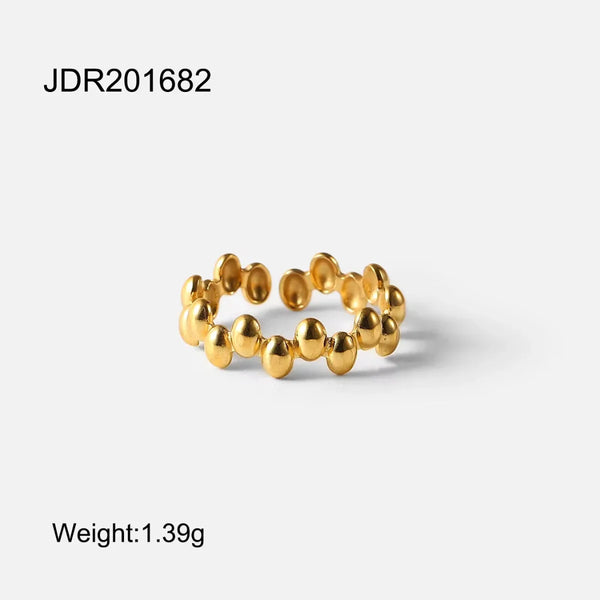 Luna Bead Ring