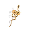 Golden Serpent Wrap Ring