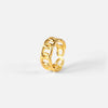 Golden Link Band Ring