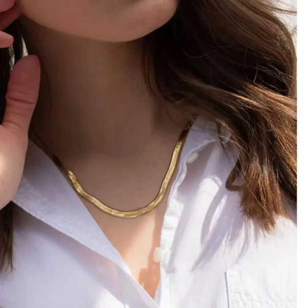 Serpent Gold Chain