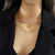 Evil Eye Charm Layered Necklace