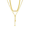 Signature Layered Gold Necklace-Raviva.