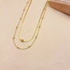 Beaded Snake Chain Necklace