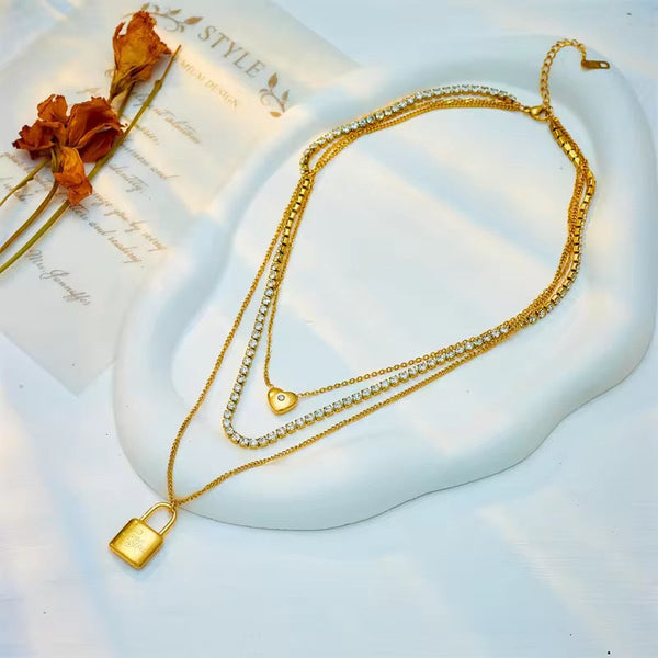 Lovelock Layered Necklace