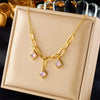 Gem Charm Necklace